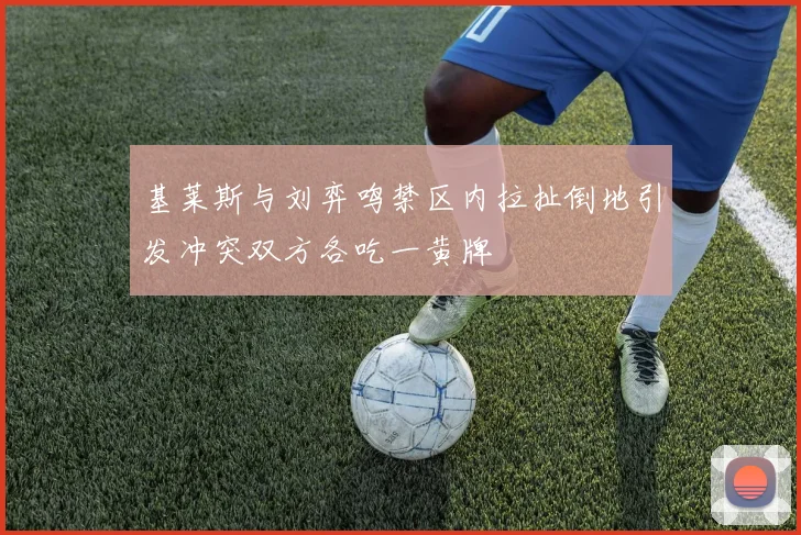 基莱斯与刘弈鸣禁区内拉扯倒地引发冲突双方各吃一黄牌